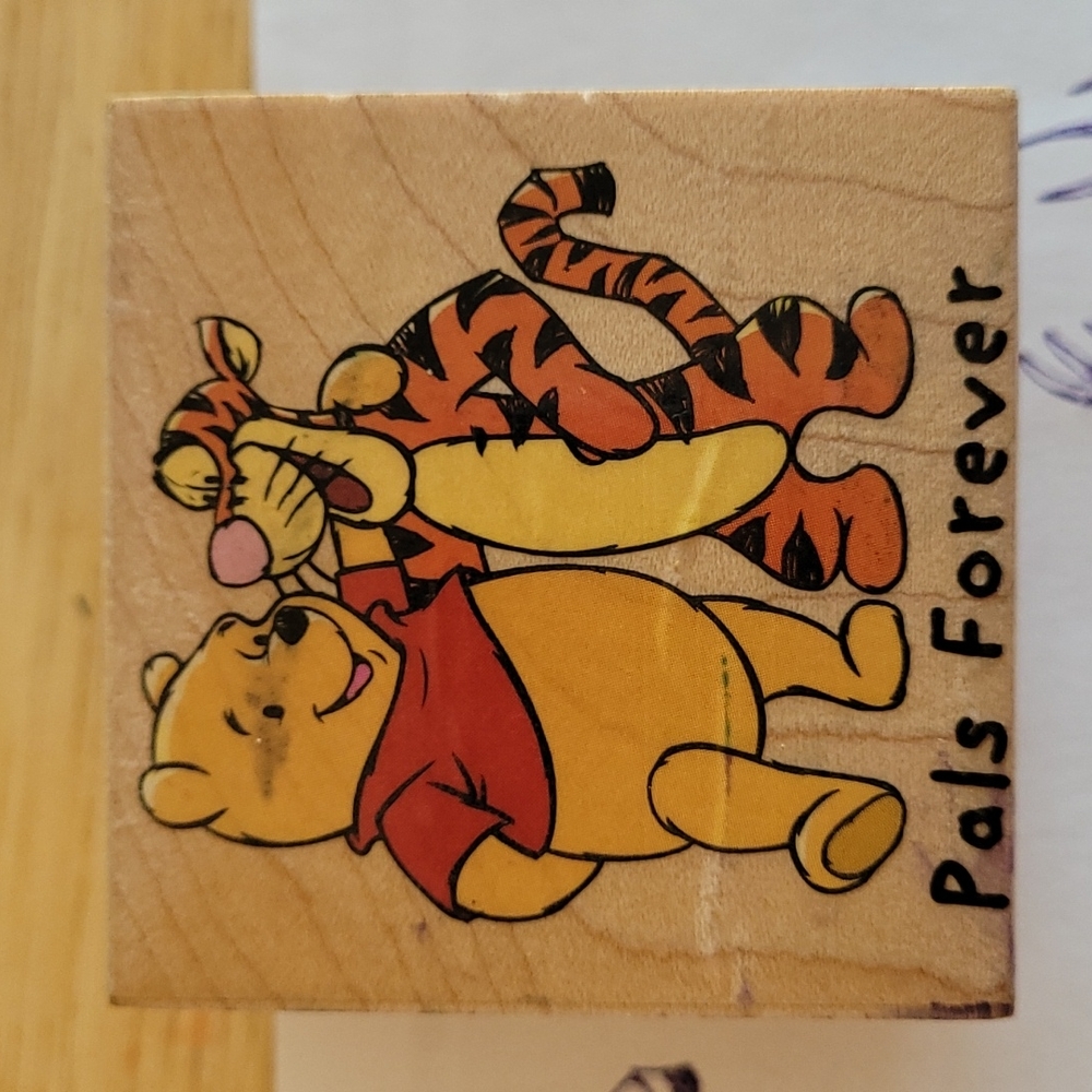 Winnie the Pooh and Tigger Stamp